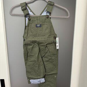 3T Oshkosh Olive Green Overalls